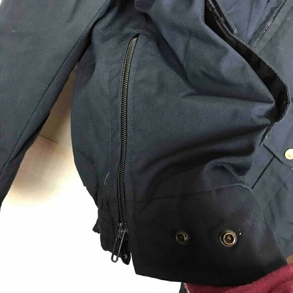 I.Spiewak Golden Fleece Mens Bomber Jacket Blue XL - Picture 7 of 9